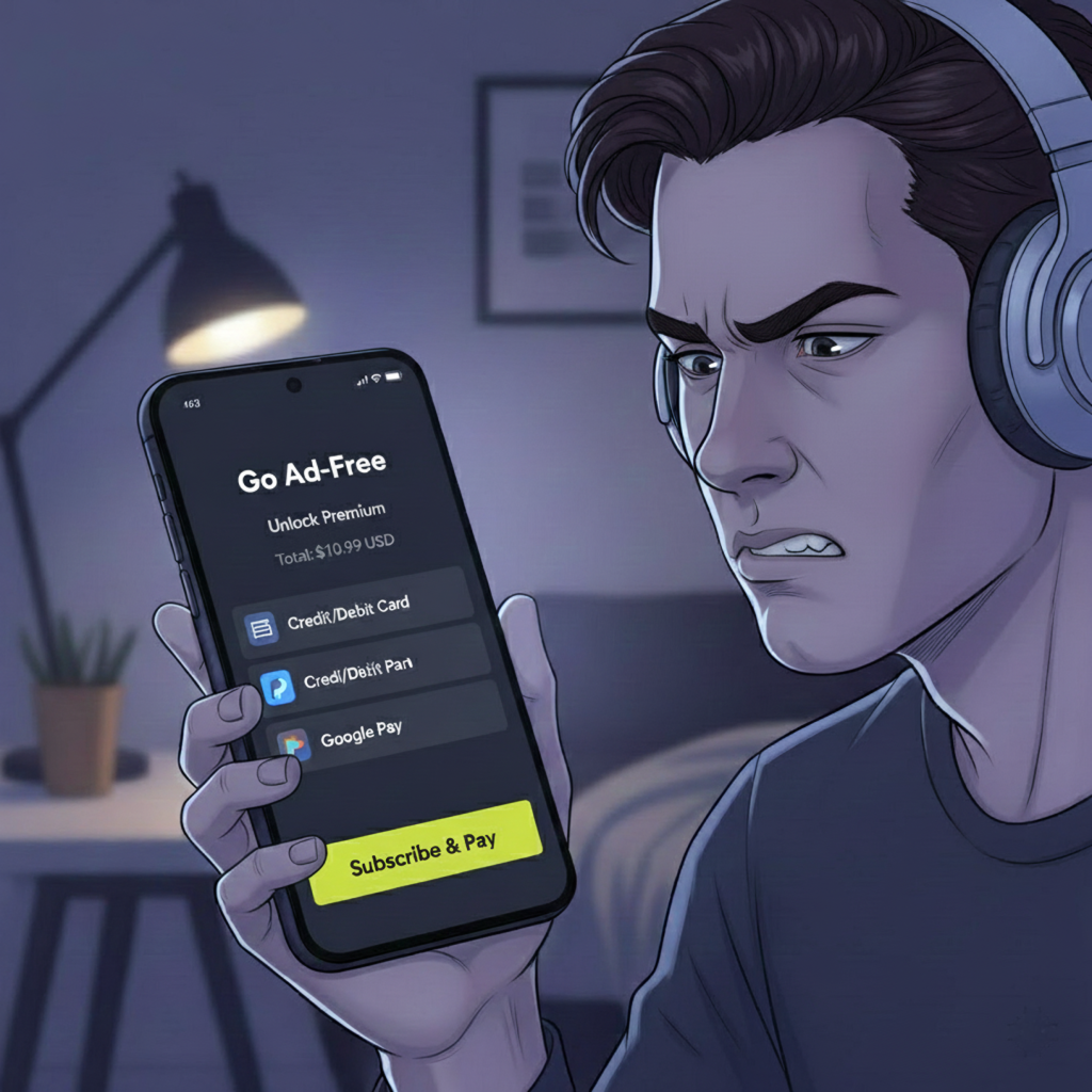 User frustrated with subscription notifications